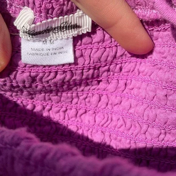 Kimchi Blue Urban Outfitters Ivy Eyelet Romper 100% cotton Size Medium - Picture 6 of 6